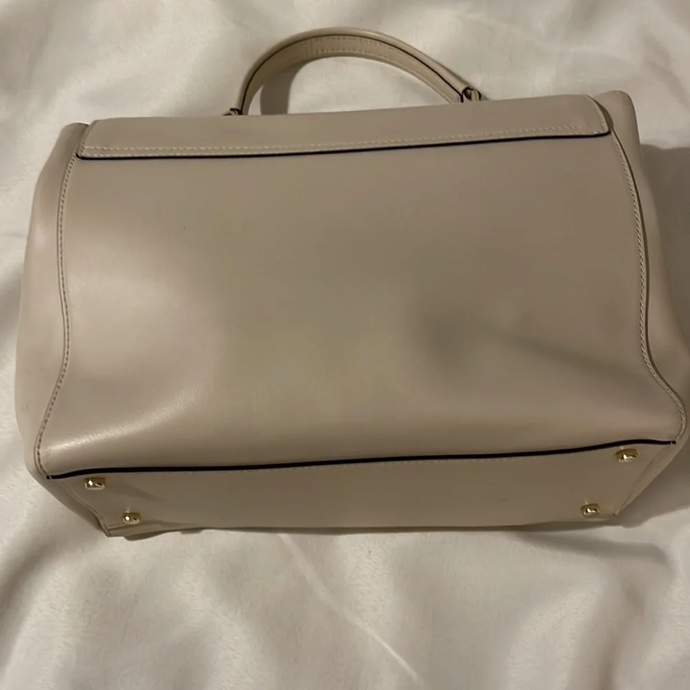 Kate Spade Laurel Magnolia Park Cream Satchel Crossbody Detachable Strap - Picture 9 of 16